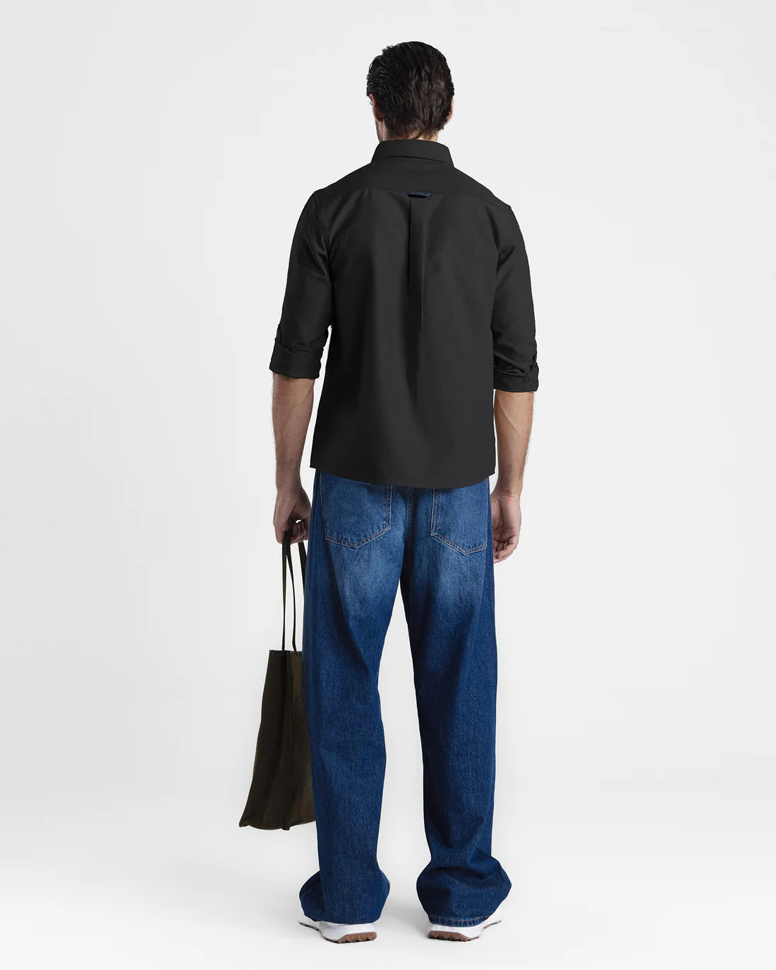 Men Regular Fit Dark Navy Casual Shirt
