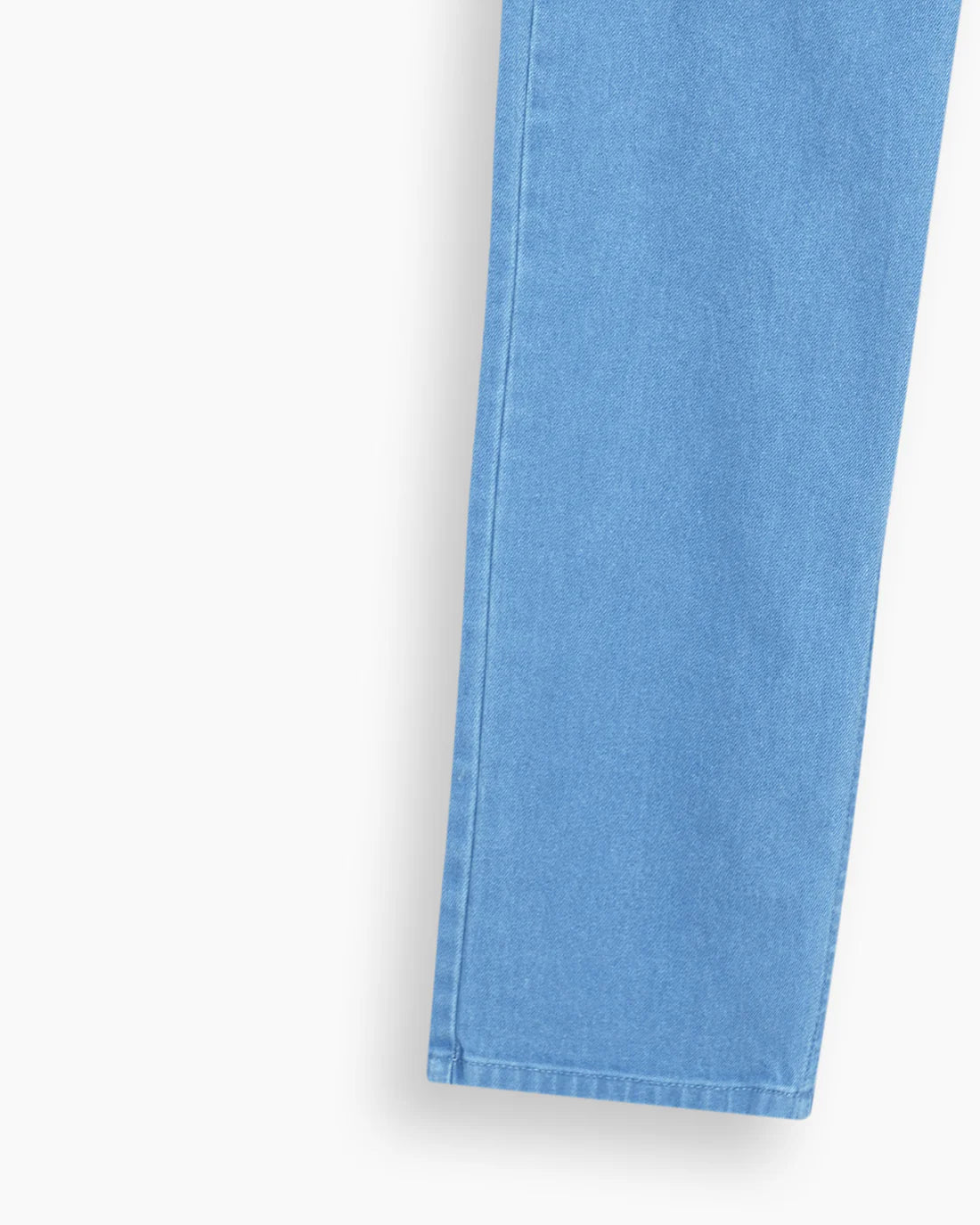 Men Slim Fit Sky Blue Denim