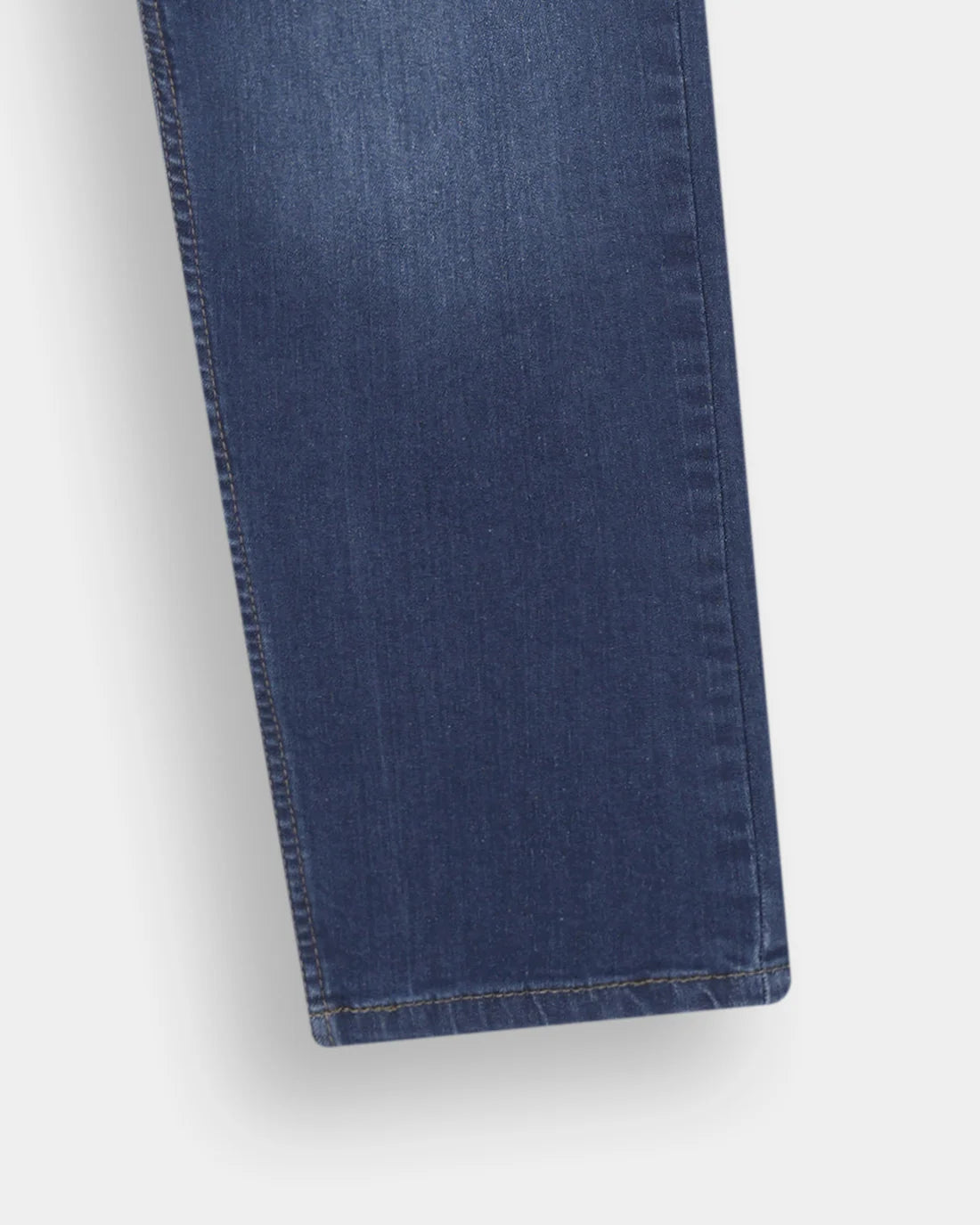 Men Carrot Fit Dark-Blue Denim