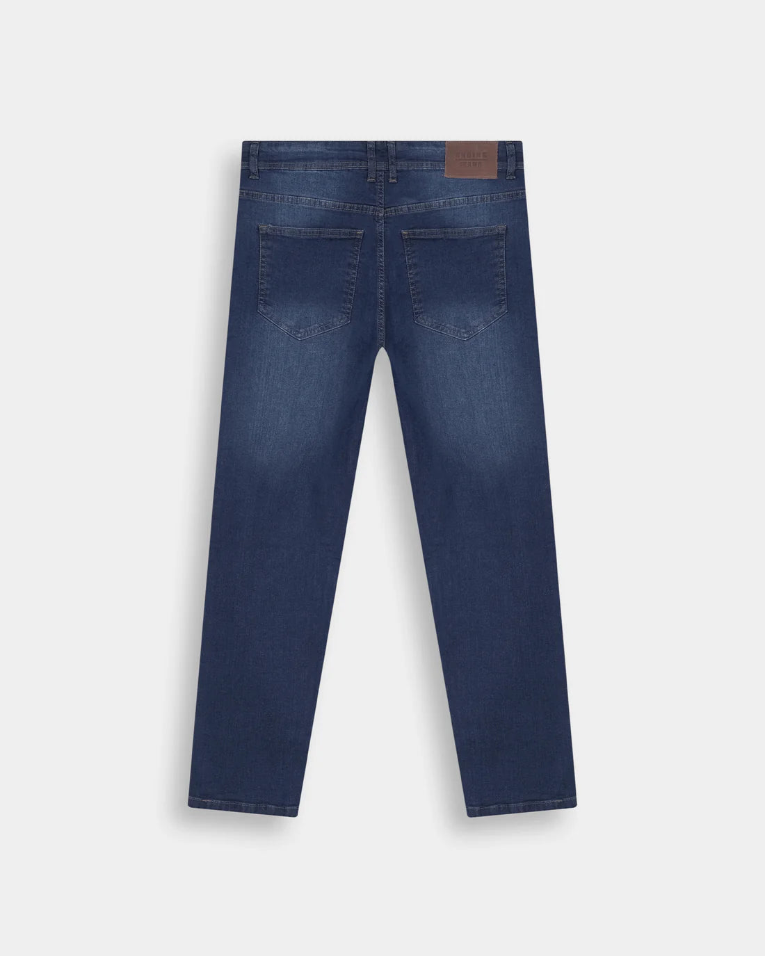 Men Carrot Fit Dark-Blue Denim