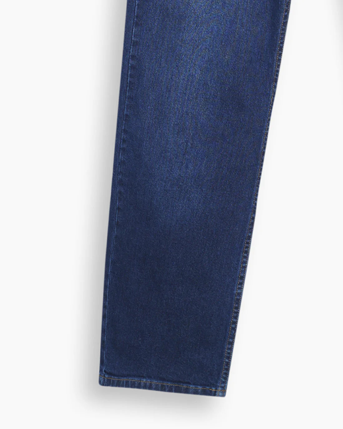 Men Straight Fit Mid-Blue Denim