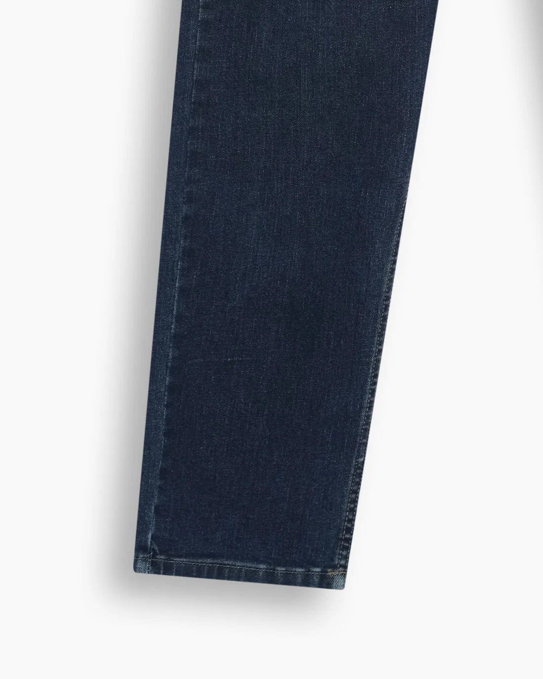 Men Slim Fit Dark Blue Denim