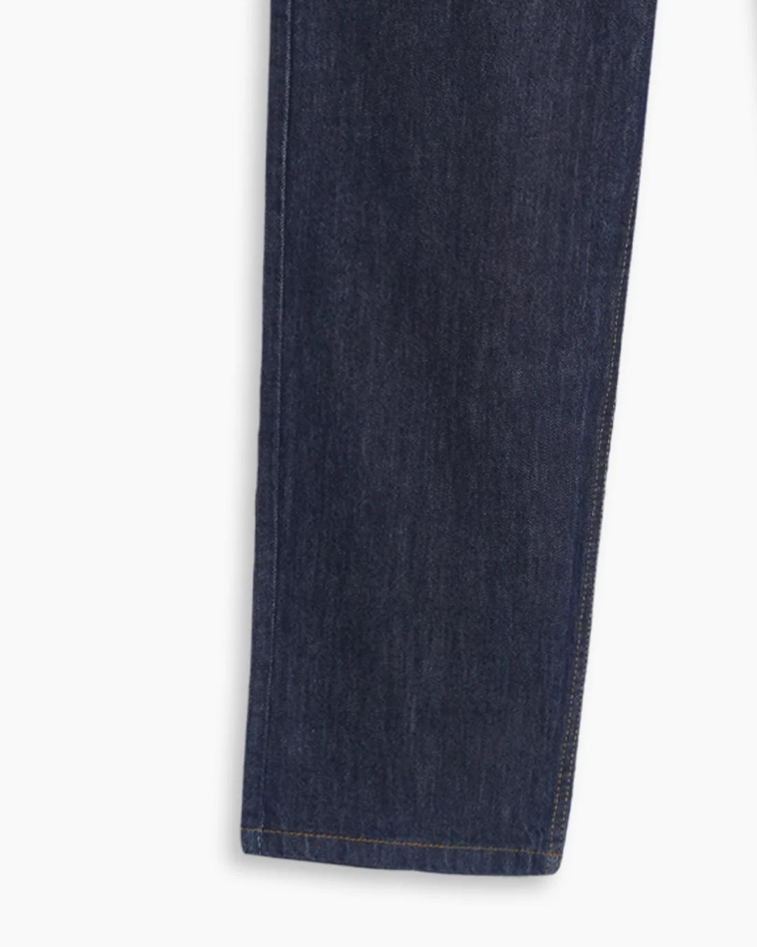 Men Regular Fit Dark Blue Denim
