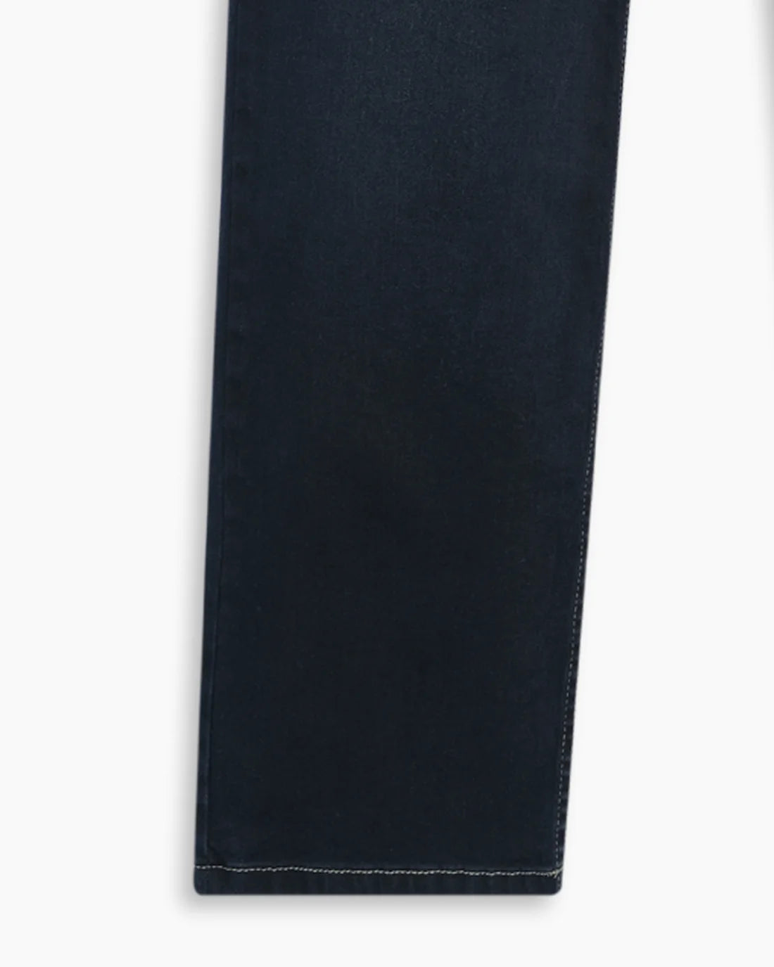 Men Straight Fit Dark Navy-Blue Denim