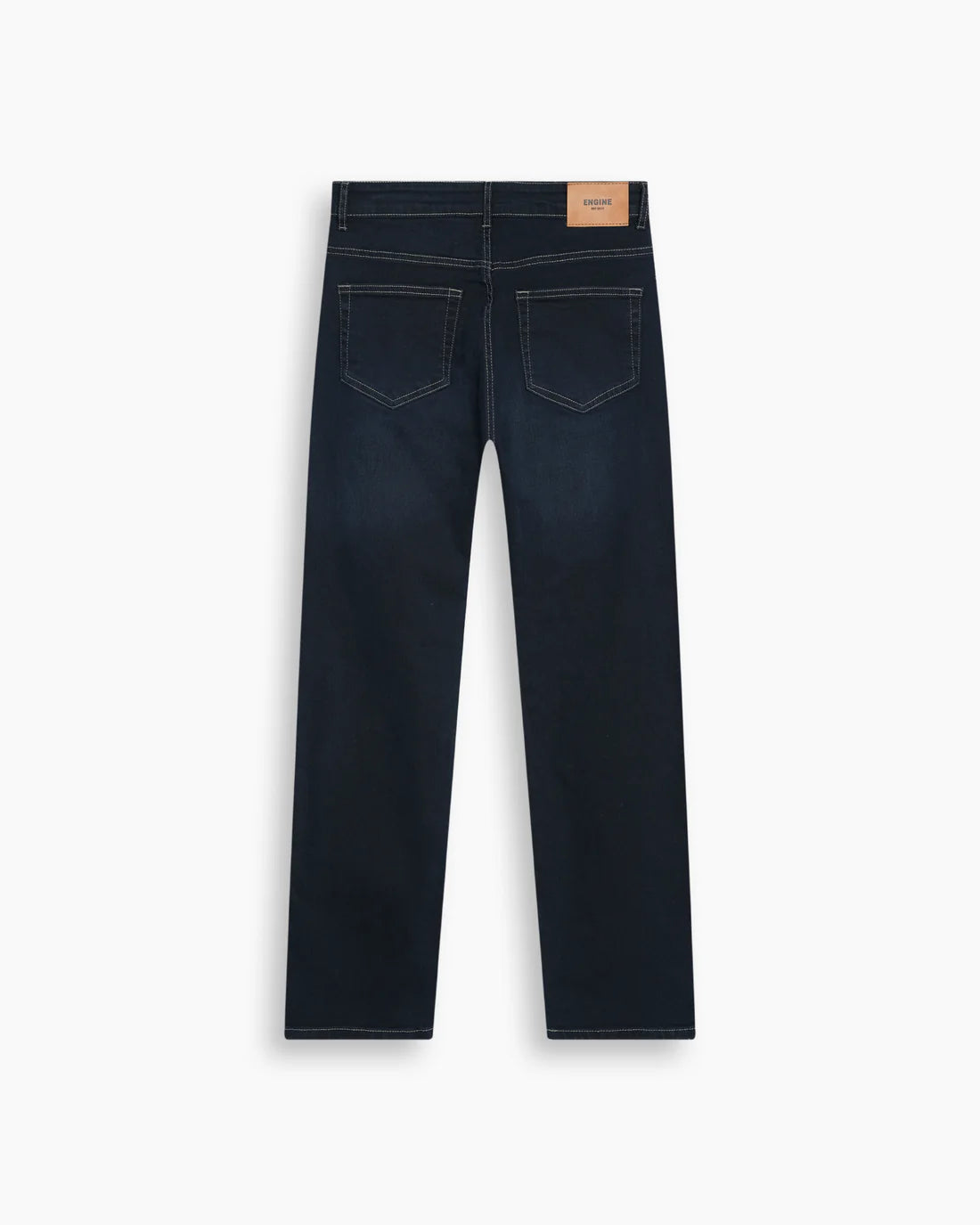 Men Straight Fit Dark Navy-Blue Denim