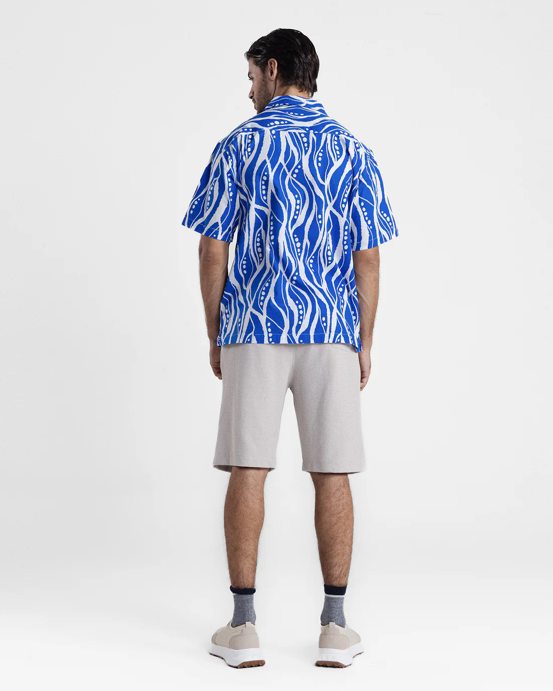 Men Relaxed Fit Blue Casual Shirt