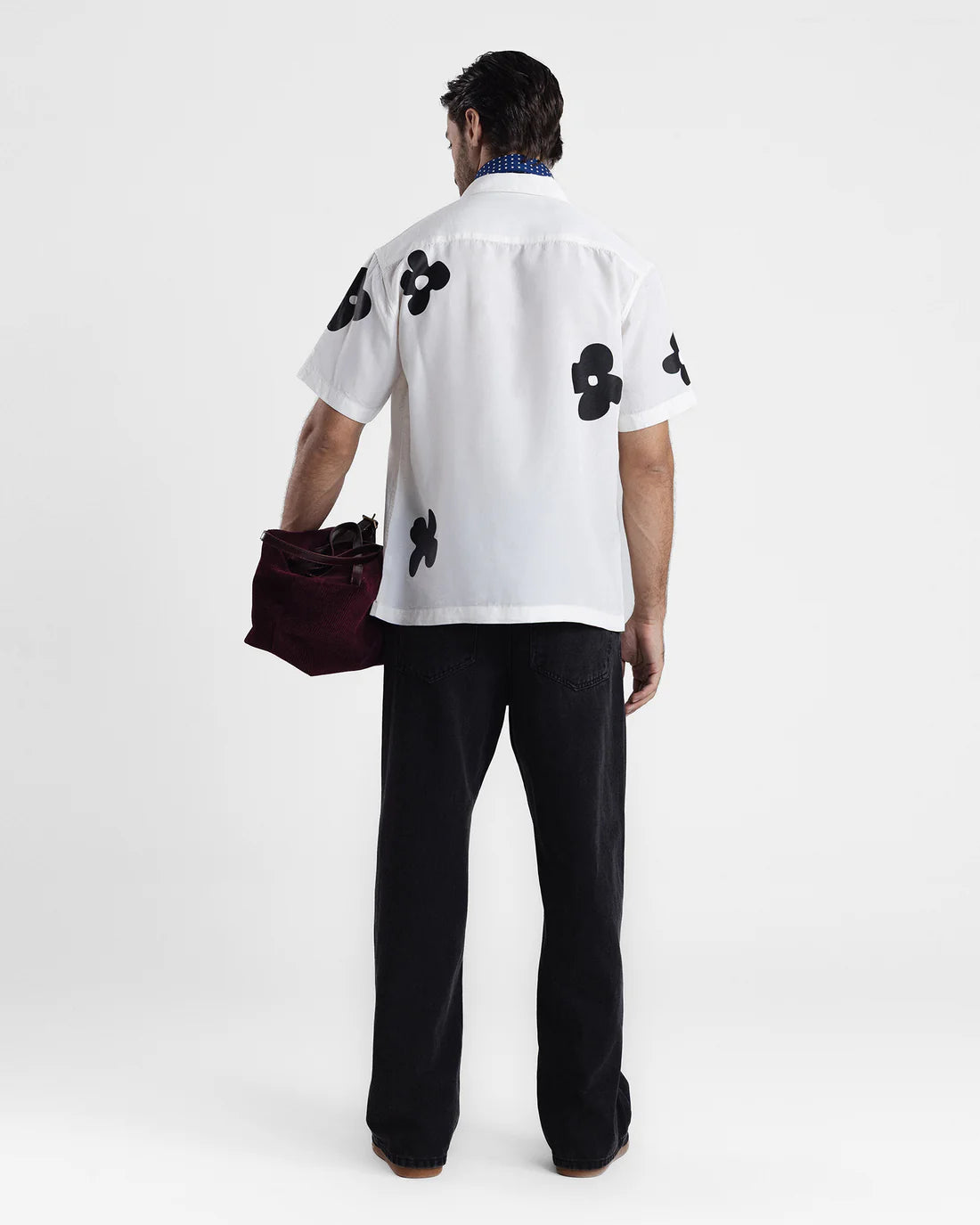 Men Relaxed Fit White Casual Shirt