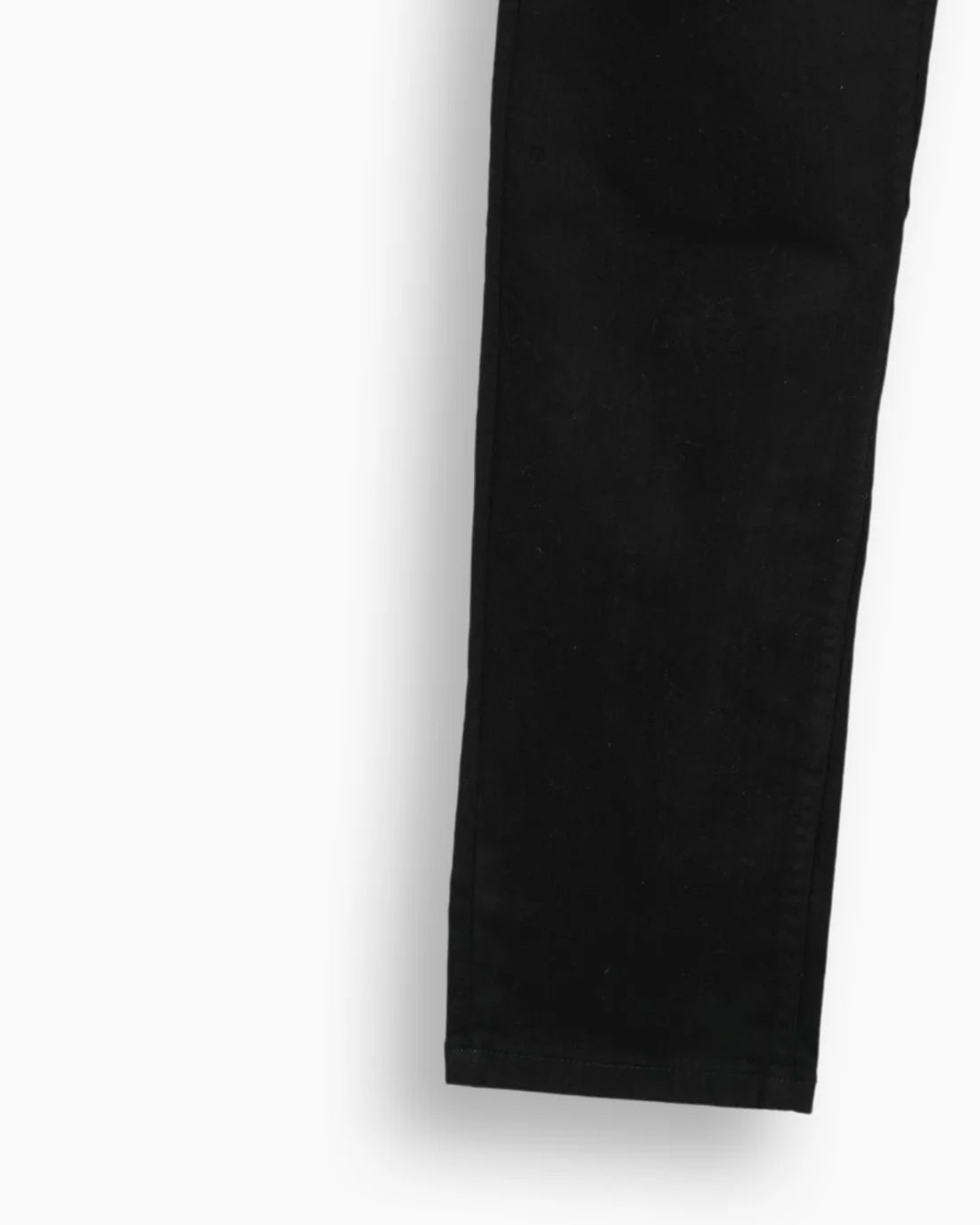 Men Slim Fit Black Denim
