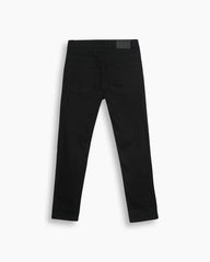 Men Slim Fit Black Denim