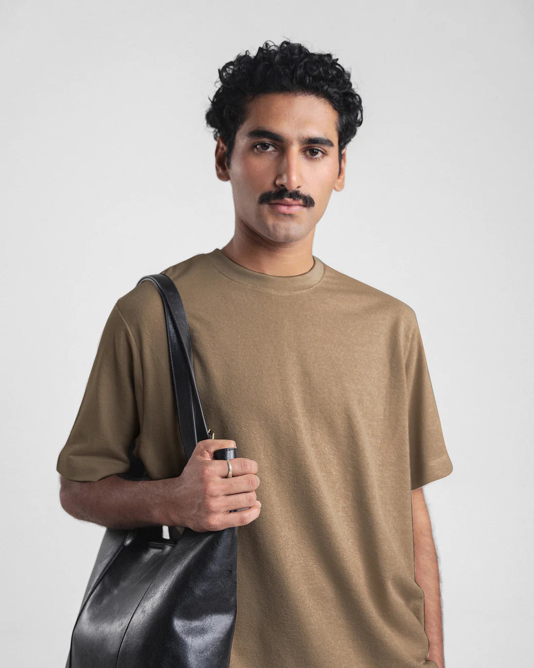 Men Dune Brown T Shirt
