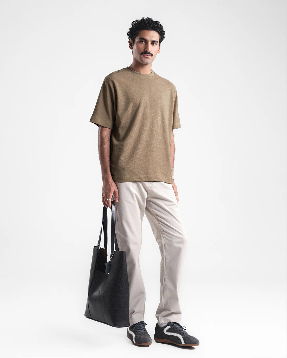 Men Dune Brown T Shirt