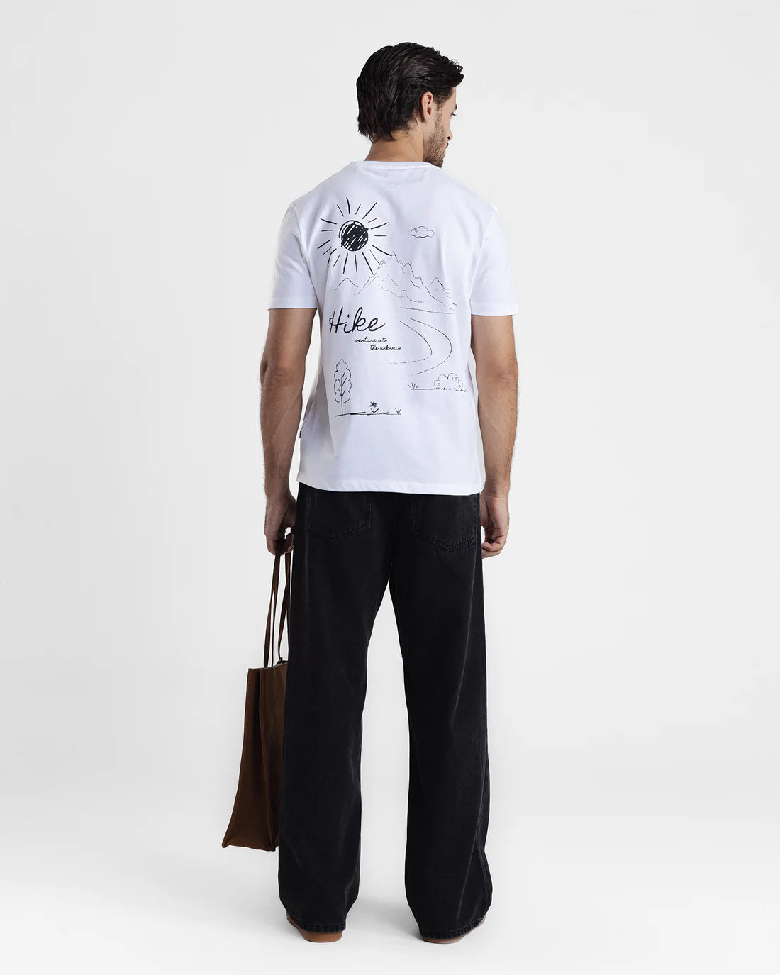 Men White T Shirt