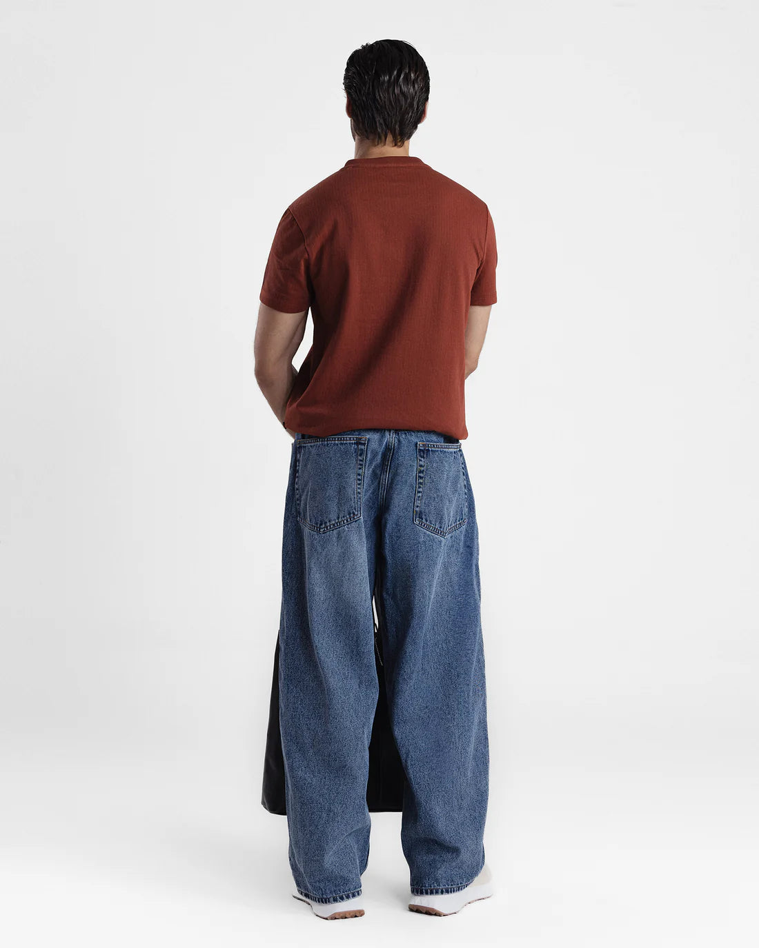Men Henley Rust T-Shirt