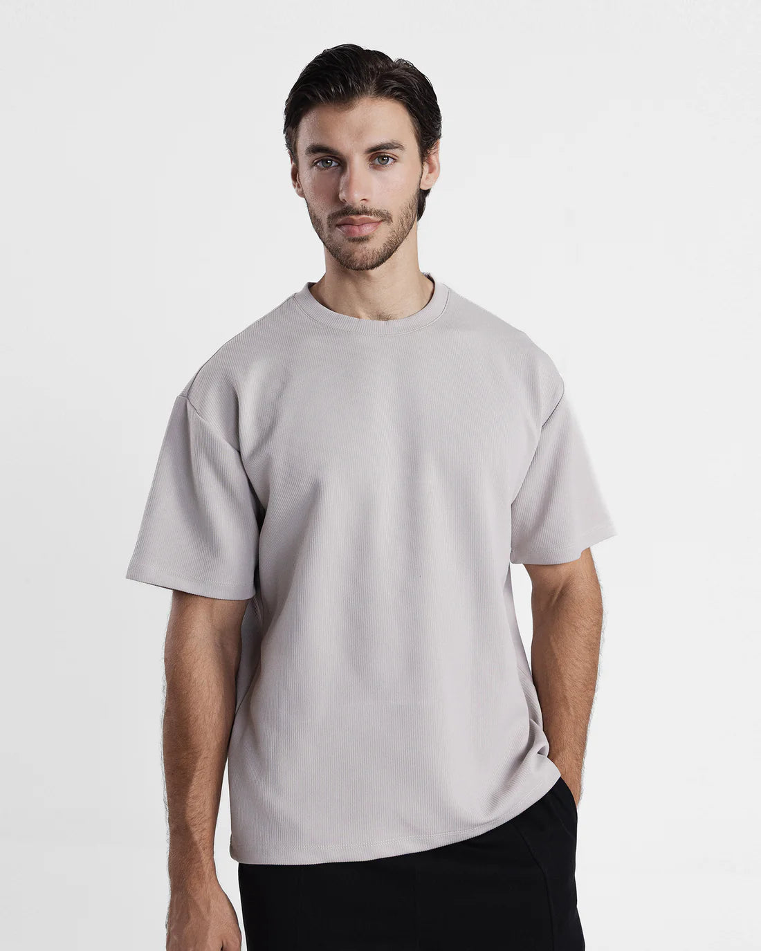 Men Grey T Shirt
